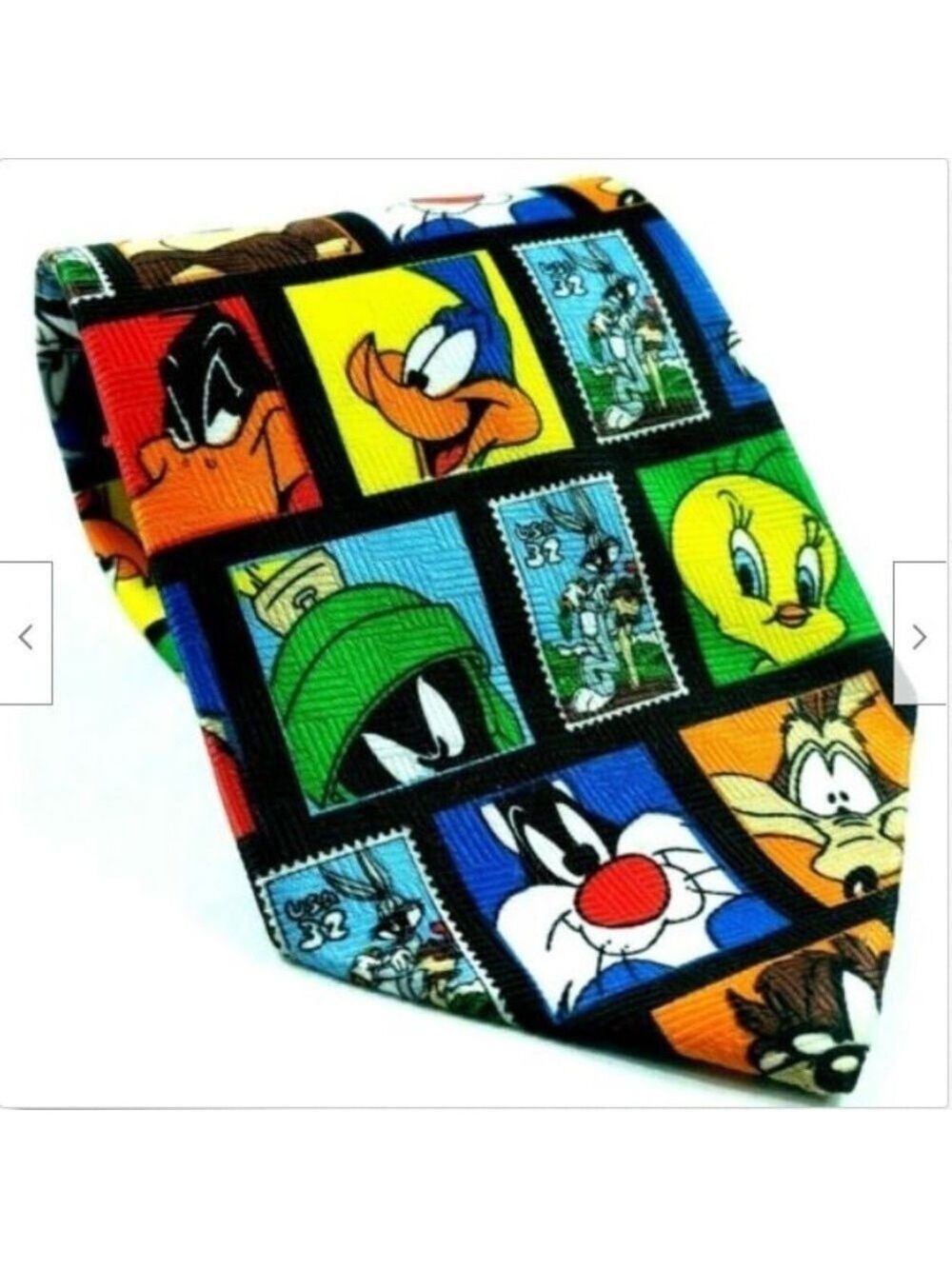 Looney Tunes Bugs Bunny Daffy Duck Tie Stamp Collection